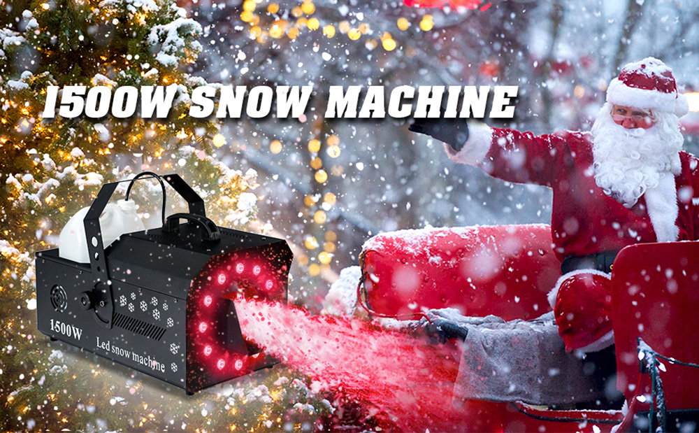1500 W Pro Snow Machine 4__